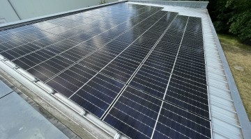 Photovoltaik-Anlage in Betrieb...